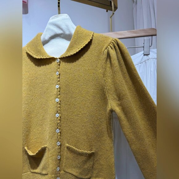 Doen Pippa Cardigan Wheat Melange - Picture 4 of 13